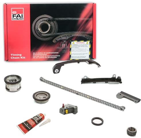 FAI Autoparts TCK32VVT Steuerkettensatz | Kompatibel mit: NISSAN ALMERA II, ALMERA II Hatchback, ALMERA TINO, PRIMERA, PRIMERA, PRIMERA Hatchback, PRIMERA Hatchback