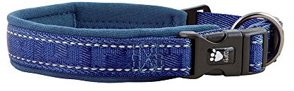Hurtta Hundehalsband, gepolstert, 40,6–50,8 cm