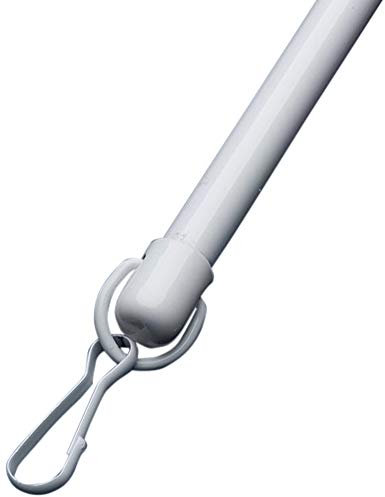 rewagi – ALU SCHLEUDERSTAB - Farbe: weiß – 1 Stück Länge: 75 cm, 100 cm (75)