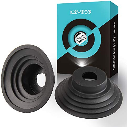 KOYOSO Capuchons Anti Poussière en Caoutchouc de Phare pour LED | Ampoules Voiture, Couvercle Anti Poussière Universel