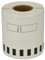 vhbw Etiketten-Rolle 62mm x 15,24m (1 Etikette) kompatibel mit Brother PT QL-580N, QL-650, QL650TD Etiketten-Drucker - Premium Weiß