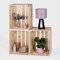 LAUBLUST 3er Set Sehr Große Vintage Holzkisten - 50x40x30cm, Natur, Neu, Unbenutzt | Möbel-Kiste | Wein-Kiste | Obst-Kiste | Apfel-Kiste | Deko-Kiste aus Holz