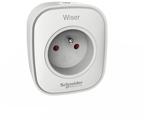 Schneider Electric - Wiser CCTFR6500 Smart Plug/Repeater Zigbee 13A
