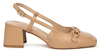 Nero Giardini E307100DE Décolleté Donna in Pelle - Corda 39 EU