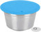Capsule de café rechargeable en acier inoxydable réutilisable pour machine à café Dolce Gusto (bleu), tasse à capsules, tasse à capsules rechargeable en acier inoxydable
