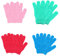 CTForest 4 Pairs Microfibre Car Dusting Cleaning, Gloves Washable Cleaning, Gloves for Kitchen Home Cleaning, Geeignet zum Reinigen und Kann Auch zum Baden Verwendet Werden