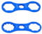 MZHICH 2 PCS Double Head Front Fork Cap Wrenchs Bicycle Front Fork Repair Tool Multifunctional Axis Wrench Tool Bicycle Disassembly Tool for Mountain Bike