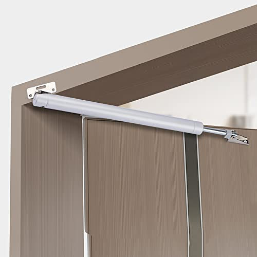 Pneumatischer Türschließer aus Aluminium – strapazierfähiges, seitlich montiertes automatisches Gerät mit Anti-Kollisionspuffer für Feuertüren zu Hause – Stumm- und Rückprallfunktionalität.