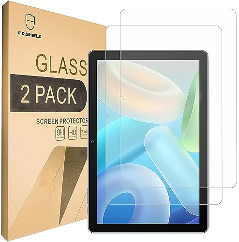 Mr.Shield [2-Pack] Screen Protector For Blackview Tab 8 Wifi [Tempered Glass] [Japan Glass with 9H Hardness] Screen Protector