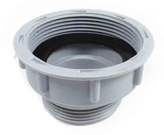 Sink Drain Adapter Kitchen Sewer Connector Reducer Anti-Overflow Adapter Joint Thread Hose Connector Kitchen Accessories (M 57mm to F 46 mm)