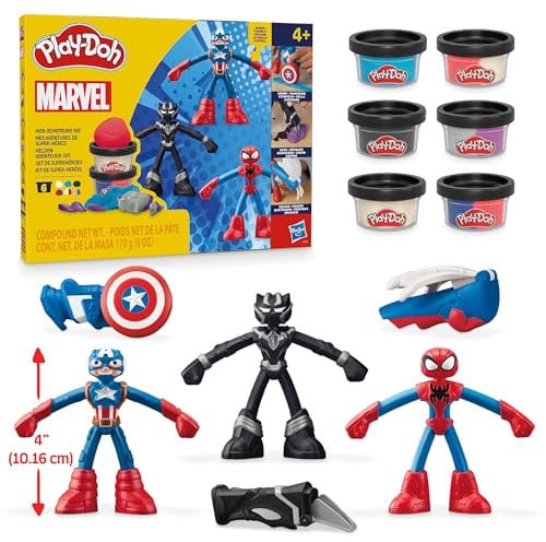 Play-Doh Marvel Hero Adventure Action Figure Playset Age 4+