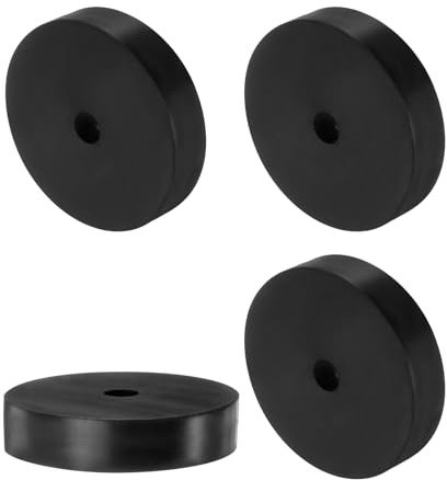 QUARKZMAN 4pcs Entretoises en Caoutchouc, Rondelles Épaises, Amortisseur Anti-Vibration pour Connexions Électriques Réparation Automobiles Appareils Voiture, 70mm OD x 12mm ID x 20mm Hauteur