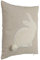 EGLO LIVING Osterkissen Chevery, Deko Kissen Frühling und Ostern, Couch Dekokissen Osterhase, Kissenbezug mit Inlett aus Polyester und Leinen, Osterdeko in beige und Creme, 45x45 cm