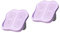 POPETPOP 2St Stretchbrett Fitnessgerät Health fittnesgräte trittschemel Lila calve Werkzeug Stufenübungsplattform Klettermaschine Haushalt Pedal Trainer Stepper Fräulein Übungsleiter Eisen