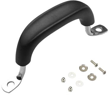 kowaku Topfdeckel Abdeckungsgriff, Zwei Löcher, Küchen Kochgeschirr Zubehör, rutschfest, mit Schrauben für Pfannenabdeckungen, Pfannendeckel, Zubehör, Lochabstand 12 cm