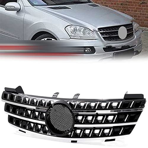 BEFZIMYL Auto Maglia del Paraurti Anteriore Griglia della Griglia per Mercedes per B&Enz Classe ML W164 ML320 ML350 ML550 2005 2006 2007 2008 Accessori Auto