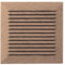 HORI® WPC Pfostenkappe 12 × 12 cm braun – Schutzkappe, Abdeckung, abschluss, für Sichtschutzzaun Pfosten, wetterfest, splitterfrei, Steckmontage Farbe Braun
