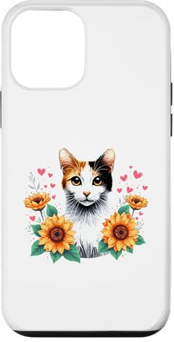 iPhone 12 mini Sunflowers Japanese Bobtail Bobtails Case