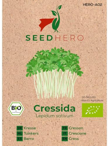 Seedhero BIO Kresse Garden Samen