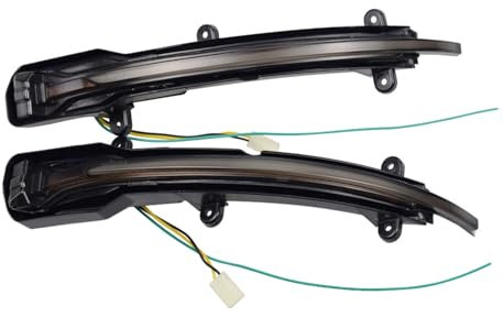 2 stücke Dynamische Blinker Blinker Sequentielle Seitenspiegel Kontrollleuchte for Audi Q5 SQ5 8R 2010 2014 2015 2016 2017 Q7 4L SQ7(Yellow)