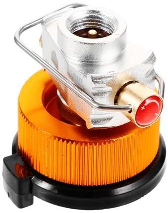DECHOUS Adapter Für Gasflaschen Professioneller Umrüstkopf Für Campingkocher Kompatibel Mit Ventilkartuschen Und Schraubkartuschen Für Outdoor Aktivitäten