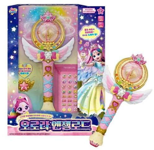 Shooting Star Catch Teenieping Season 5 Aurora Angel Road Korean Anime Toy (Battery Not Included)