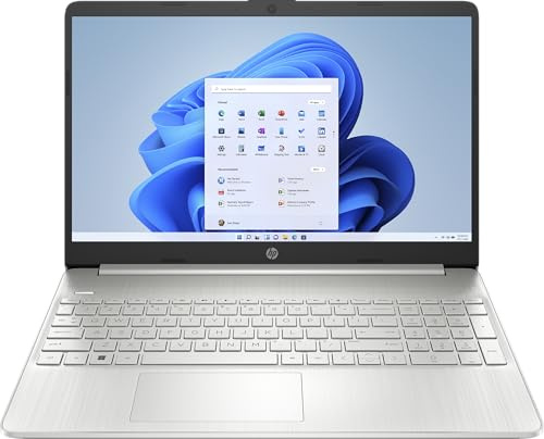 HP 15-eq2020na 15.6” FHD Laptop – AMD Ryzen 3 5300U (4 Core, 2.6/3.8GHz), 512GB PCIe Gen 4.0x4 NVMe, 8GB DDR4, SD Card Reader, AMD Radeon Graphics, WIFI 5 & BT5.0, UK Keys, Windows 11 Pro (Renewed)