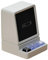Phone Holder, Wireless Speaker Stand, Retro Computer Design, Built-In RGB Light, Compact Cool Tech Gadget for Desk, Office, and Living Room Display, 2.8x2.95x3.78 Inches