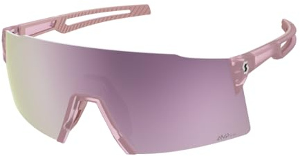 Scott Stride Compact AMP Wechselscheiben Fahrradbrille rosa/Lavender Chrome