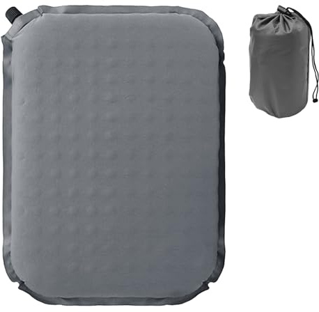 Selbstaufblasendes Sitzkissen Aufblasbar Outdoor Faltbar für Camping Reisen