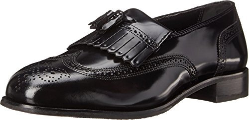 Florsheim Lexington Wingtip Quaste Slipper für Herren, Schwarz, 39.5 EU