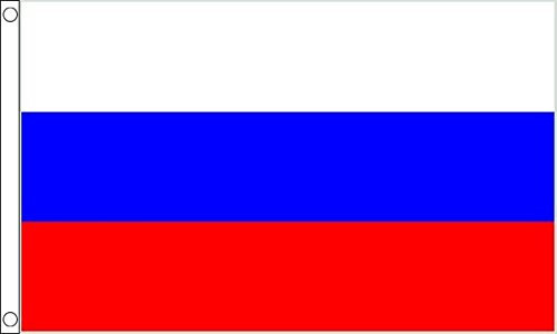 Flag Wholesaler Russia Flagge, Mehrfarbig, Large