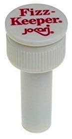 Jokari Fizz Keeper Pump Cap for 2 Litre Bottles - 3.6cm x 8cm - Keeps The Fizz In - White - 4-Pack