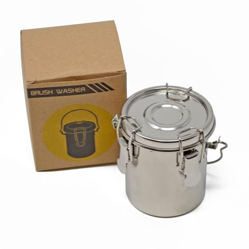 The Art Shop Skipton Studio 22 Stainless Steel Paint Brush Washer Pot