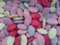 Boccia Confetti Dragées multicolores au chocolat fondantes 1 kg (Lilas – Printemps) Rose Blanc, Fuchsia, lilas