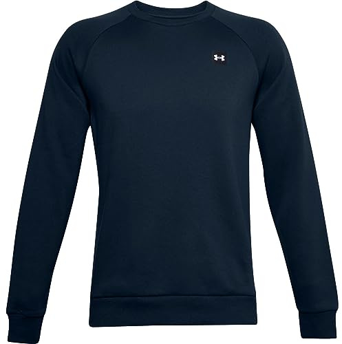 Under Armour Rival Fleece Crew, Comfortable & Breathable Long Sleeve Fleece, Men's Pullover Made With Fast-Drying Fabric Men