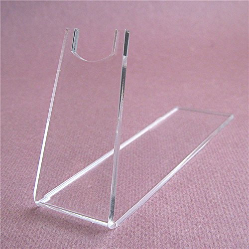 RUIXUAN Satz 5PCS Pistolenhalter aus klarem Acryl Plexiglas Spielzeug Modell Pistole Display Standhalter 6 8 / 9x3 3 / 4x1 3/4 Zoll
