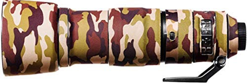 easyCover - Lens Oak - Objektivschutz - Schutz für Ihr Kameraobjektiv - Geeignet für Sigma 150-600mm f/5-6.3 DG OS HSM Contemporary - Grüne Camouflage
