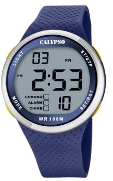 Calypso Herren Analog Quarz Uhr mit Kunststoff Armband K5785/3