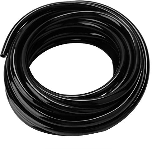 Cafopgrill 10 m Wasserschlauch, extra starker, erweiterbarer Bewässerungsschlauch 8/11 mm Durchmesser Garten-Tropf-PVC-Rohrbewässerungssysteme für Gewächshaus-Außenanlagen