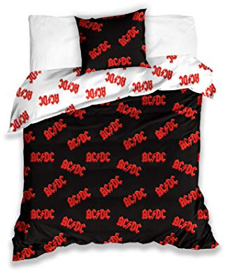 Carbotex AC/DC Bettwäsche Satin Bed Linen ACDC203002 140x200 cm + 70x90 cm