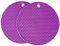 Silikon-Untersetzer, Mehrzweck-Trockenuntersetzer, hitzebeständig bis 240 °C, Topflappen, wasserdicht, (2er-Set) rutschfest, flexibel, langlebig, spülmaschinenfest (Violett)