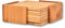HMH-Shop Bambus Untersetzer für Gläser 7-teiliges Tischset Getränkeuntersetzer 10x10x0,6 cm inkl. Halter für Holzuntersetzer Tassenuntersetzer aus Holz