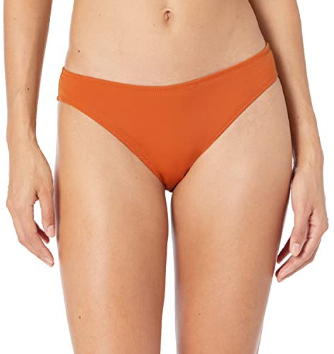 Amazon Essentials Costume con Slip Bikini Classico Donna, Terracotta, 48