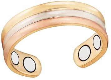 Magnetischer Schmuck Kupferring, 3500 Gauss passend für Magnetfeldtherapie, kann Arthritis und Migräne lindern (K)