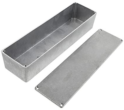 Toyvian Box Für Gitarreneffekt Aus Druckguss Stomp Case Für Gitarreneffektpedal Robustes Effektgehäuse Koffer Für Gitarreneffekt Langlebiges Stomp Box Case