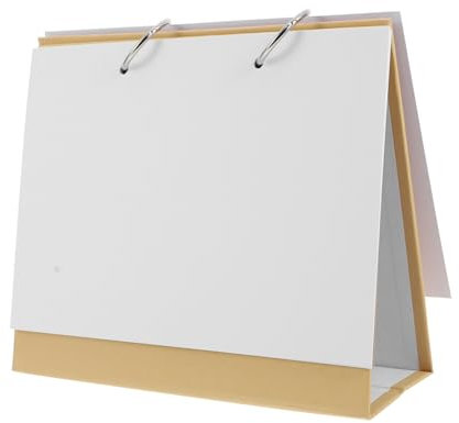 DIKACA 1 Satz leerer Tischkalender Kinderkalender Mini Tischkalender 2022 bastelkalender selbstgestalten kreativbuch Tischschreibtisch Desktop-Schreibtisch DIY-Doodle-Buch DIY zubehör