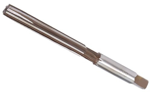 CoCud Hand Reamer, 8mm Cutting Diameter 6 Flutes H8, Alloy Steel Straight Shank Reaming Drill Bit - (Applications: for Aluminum Iron Copper Plastic Wood)