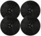 vhbw 4x filtro a carboni attivi sostituisce Klarstein 10035386 per cappe aspiranti - 16 cm