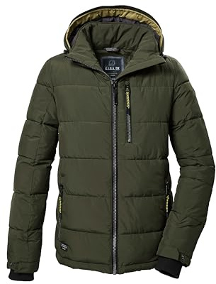 G.I.G.A. DX Herren Steppjacke/Funktionsjacke mit abzippbarer Kapuze GW 27 MN QLTD JCKT, moos, S, 41870-000